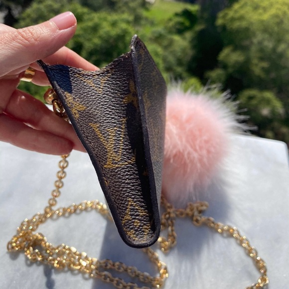 Authentic LOUIS VUITTON Pouch Purse Bag LV Purse Monogram Restored interior - Picture 10 of 10